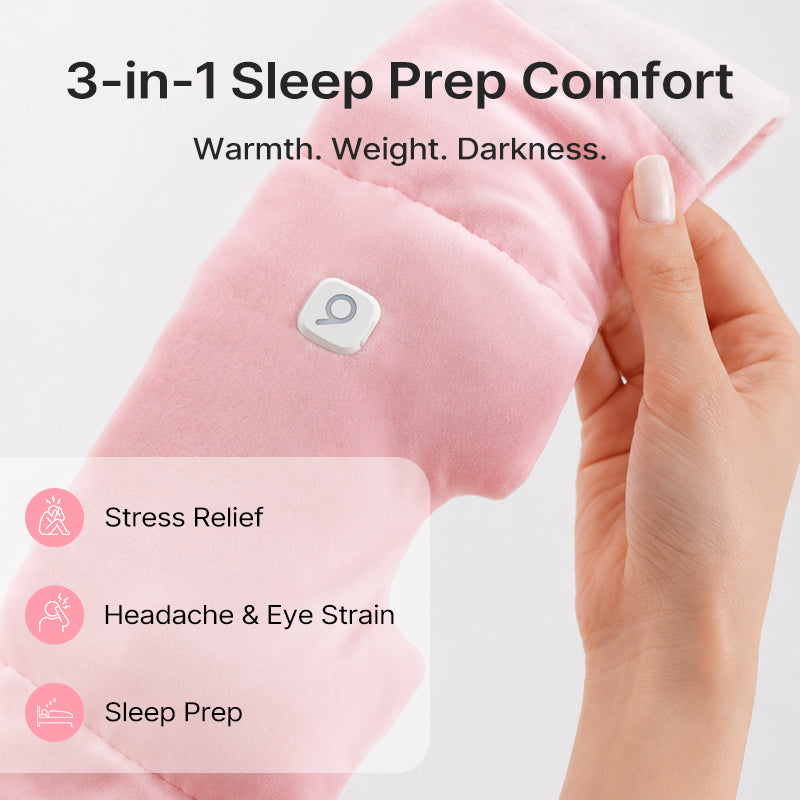 Heated Weighted Eye Sleep Mask