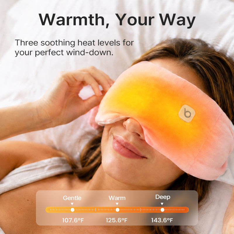 Heated Weighted Eye Sleep Mask
