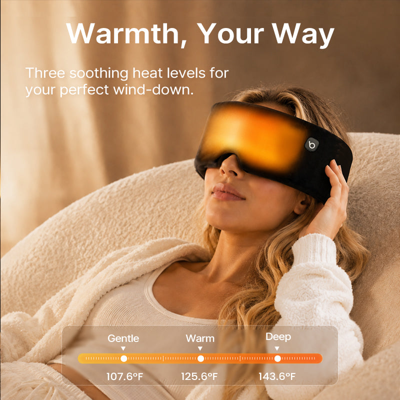 Heated Weighted Eye Sleep Mask