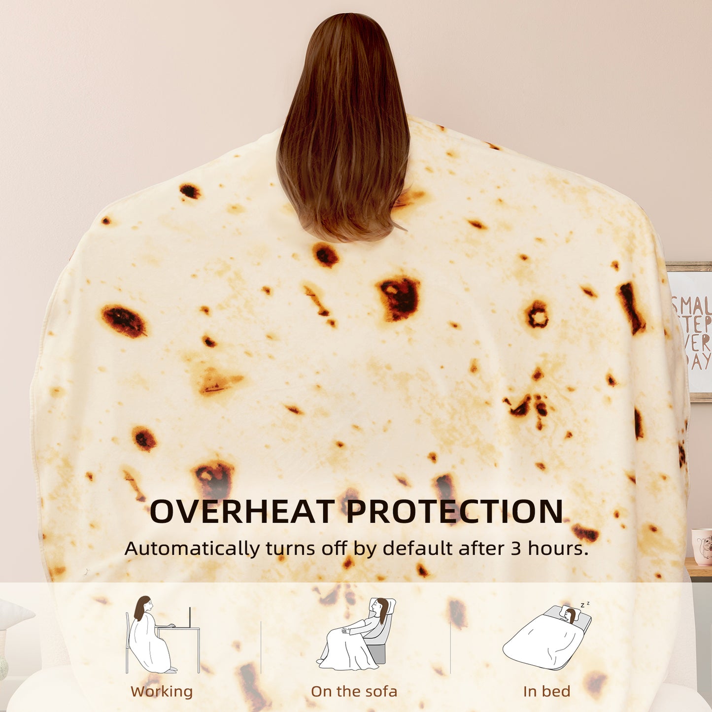 Burrito Wärme-Heizdecke