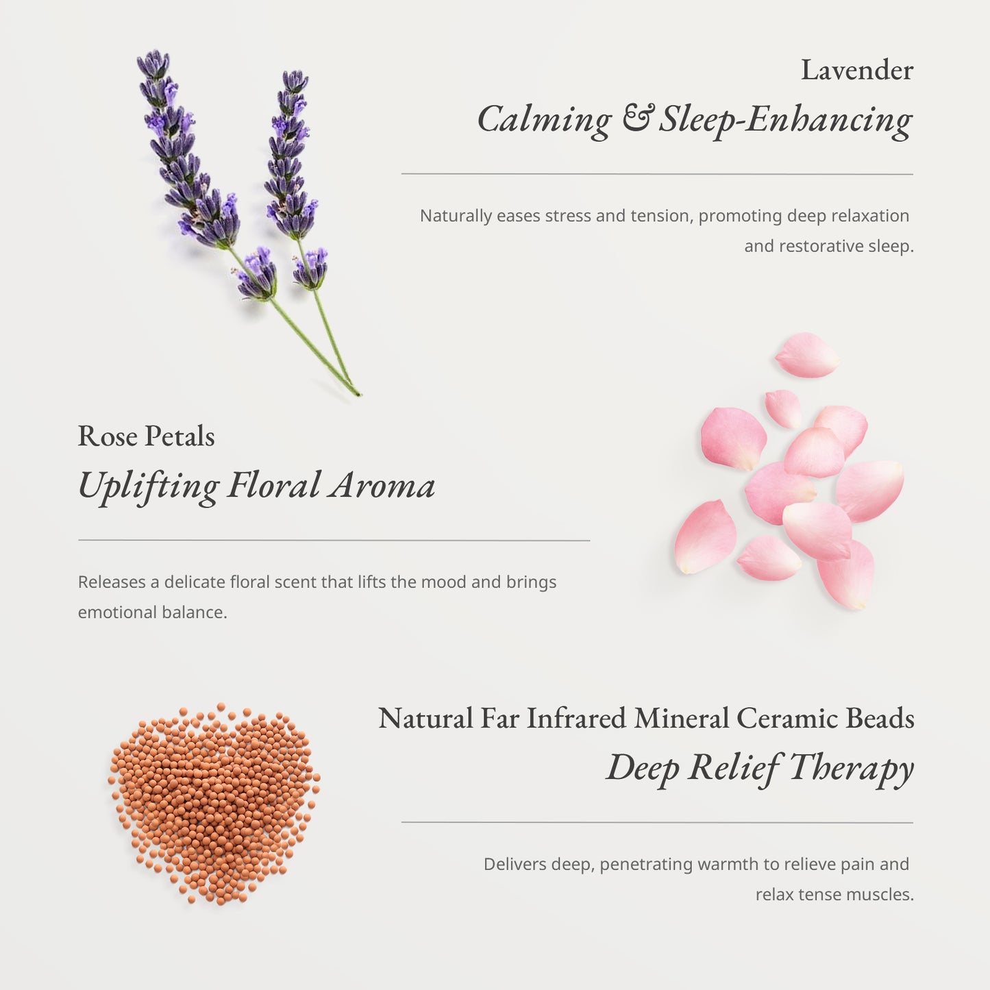 LavenDeep™ – Herbal Therapy Weighted Heating Pad - 10" x 18"