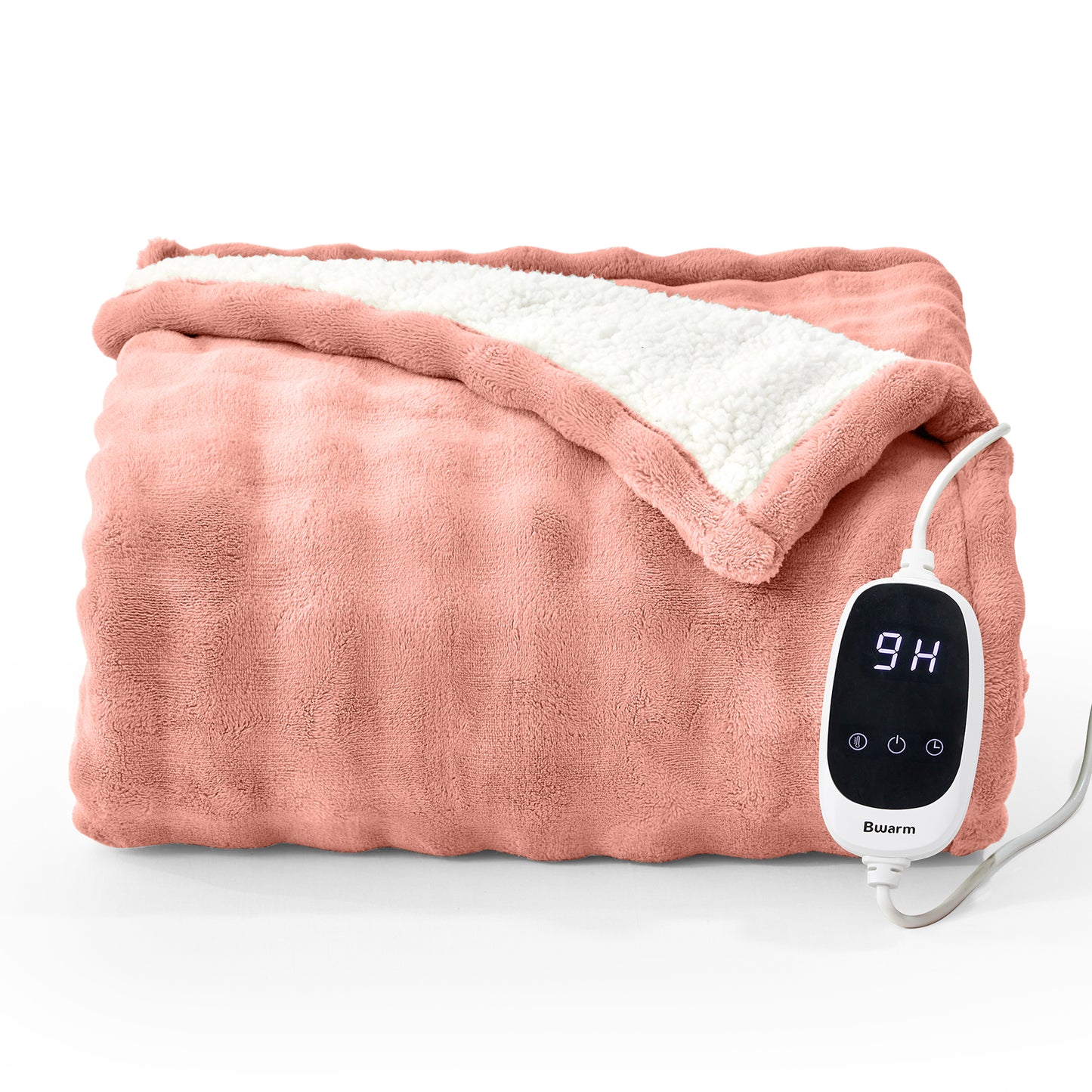 Luxe Heated Flannel Blanket - 50" x 60"