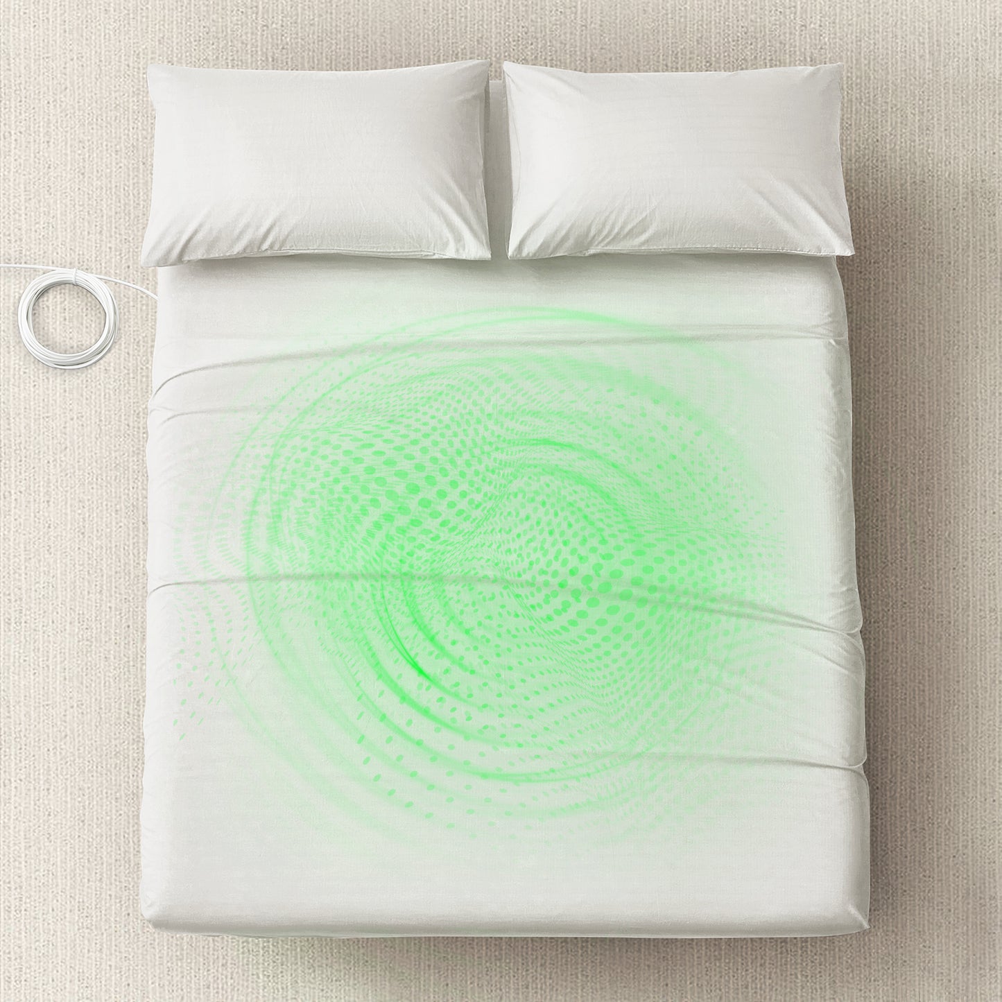 Earthing & Grounding Spannbettlaken- und Kissenbezug-Set