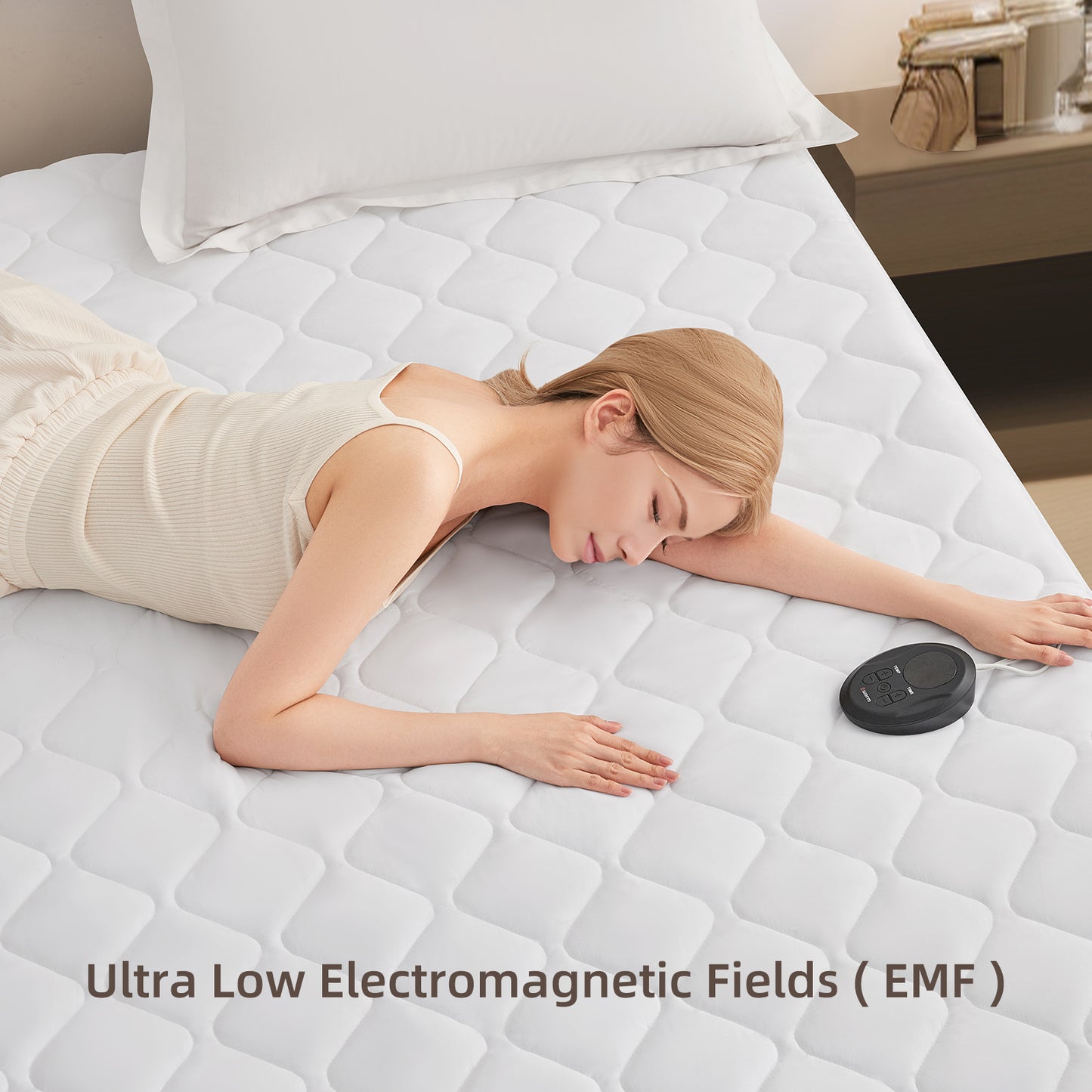 Air-Lock Balance Quilted Heated Mattress Pad