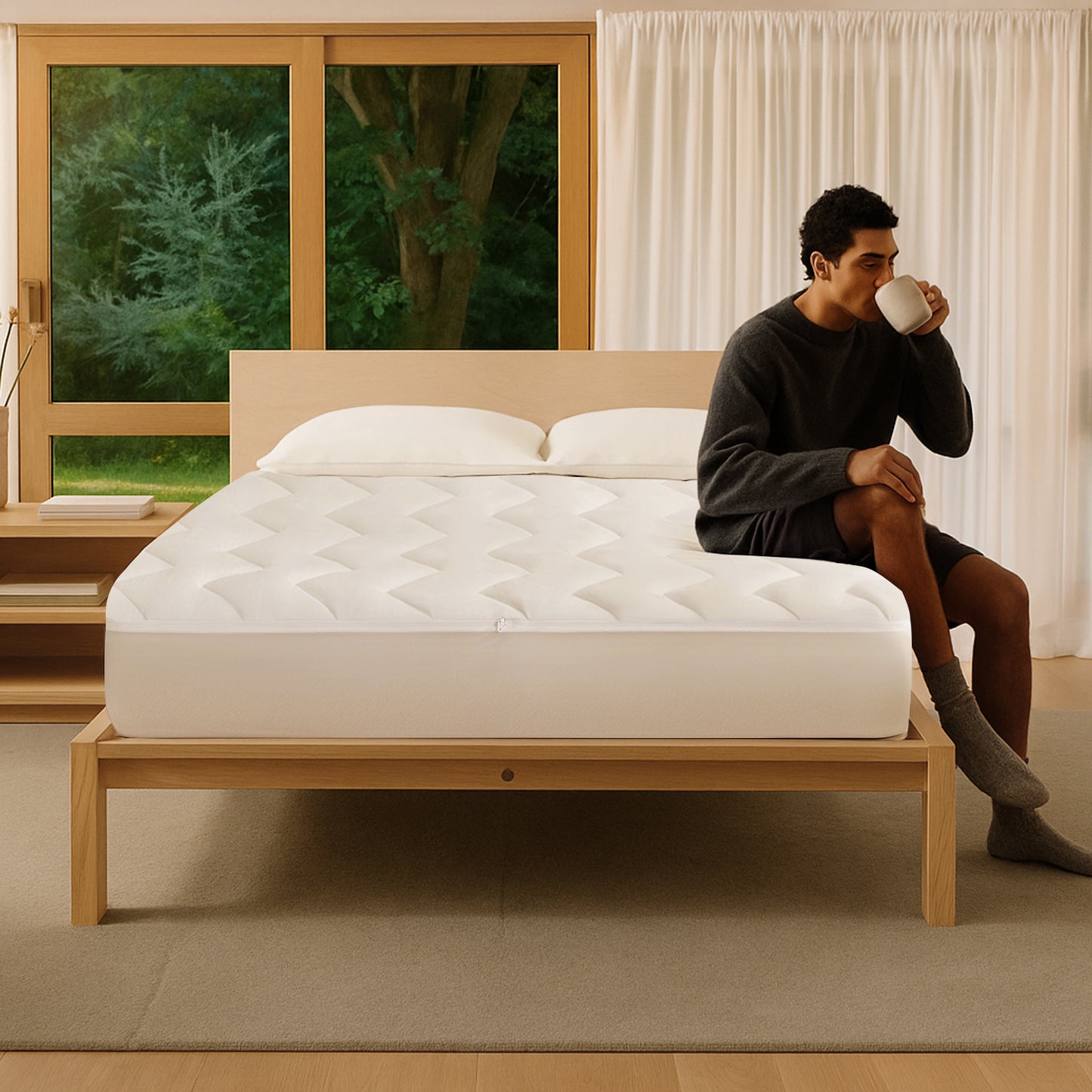 Air-Lock Multi-Zone Heated Mattress Pad