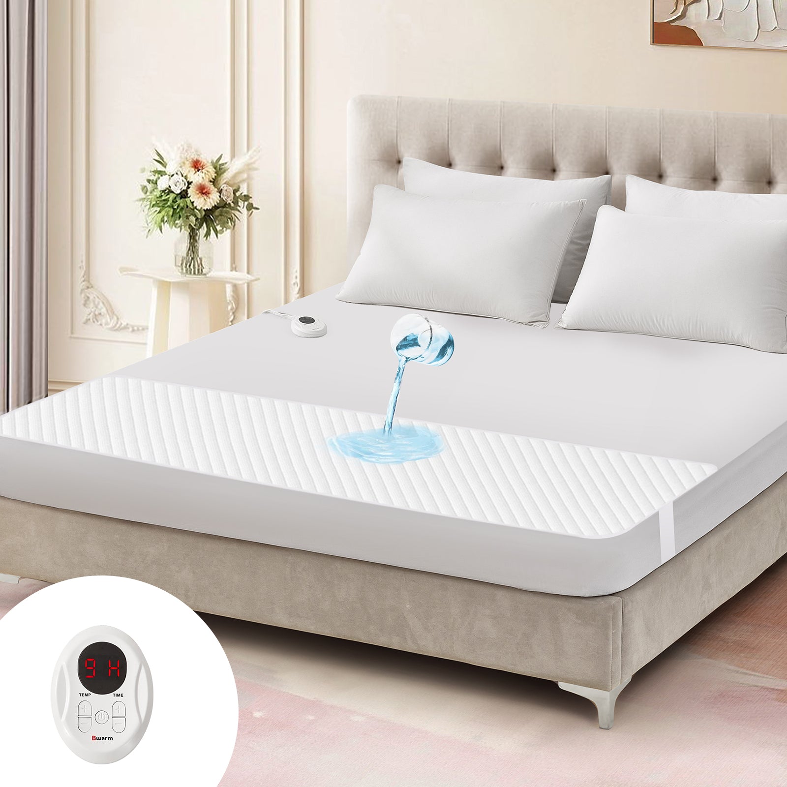 Air-lock Waterproof Foot Warmer for Bed