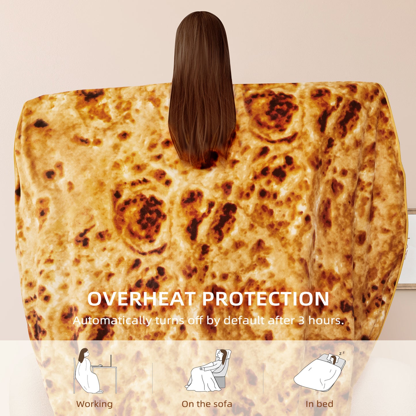 Burrito Wärme-Heizdecke