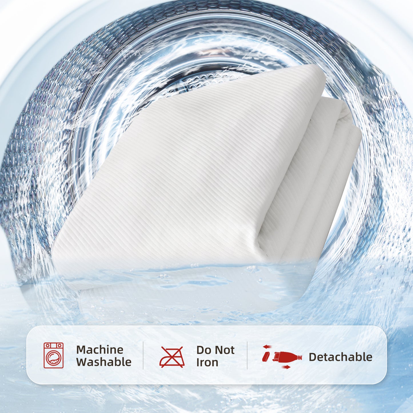 Air-lock Waterproof Heated Mattress Pad