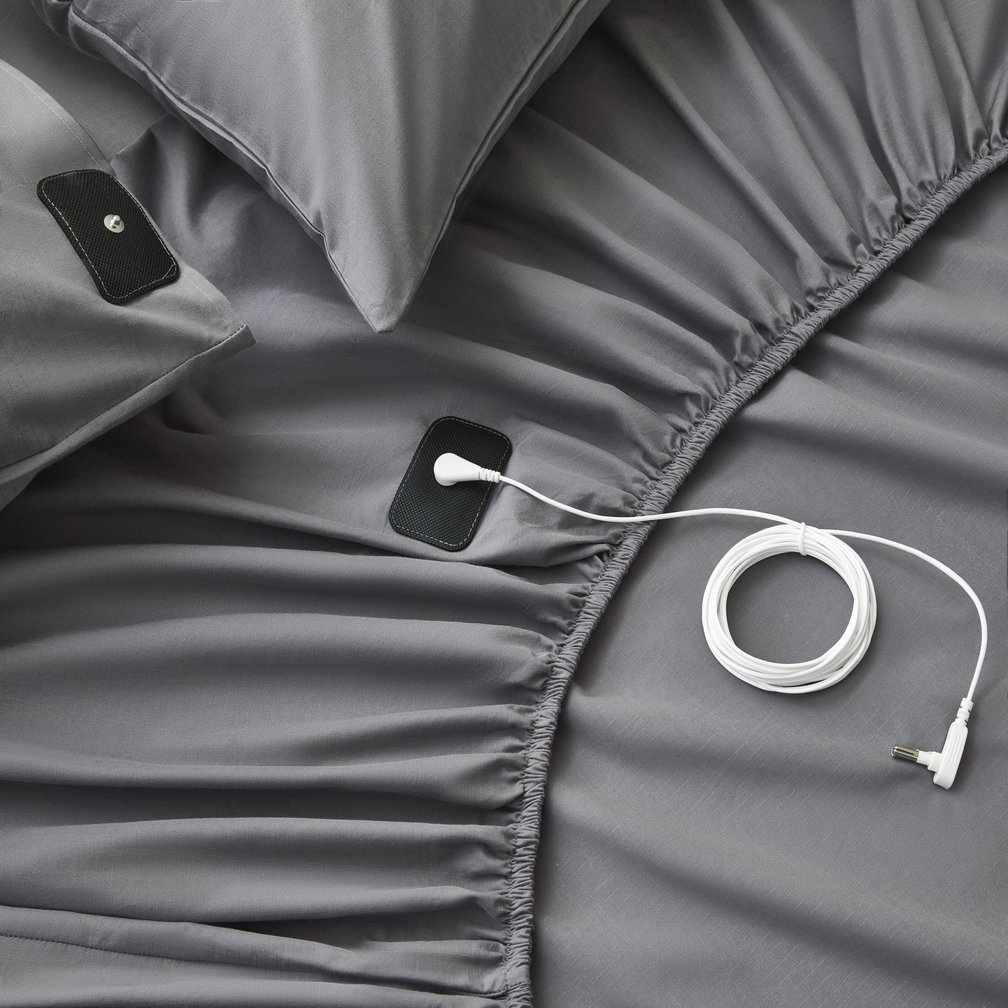 Earthing & Grounding Spannbettlaken- und Kissenbezug-Set