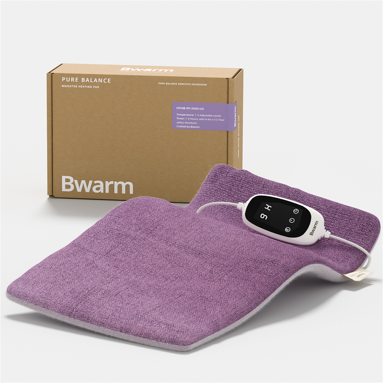 LavenDeep – Herbal Therapy Weighted Heating Pad for Deep