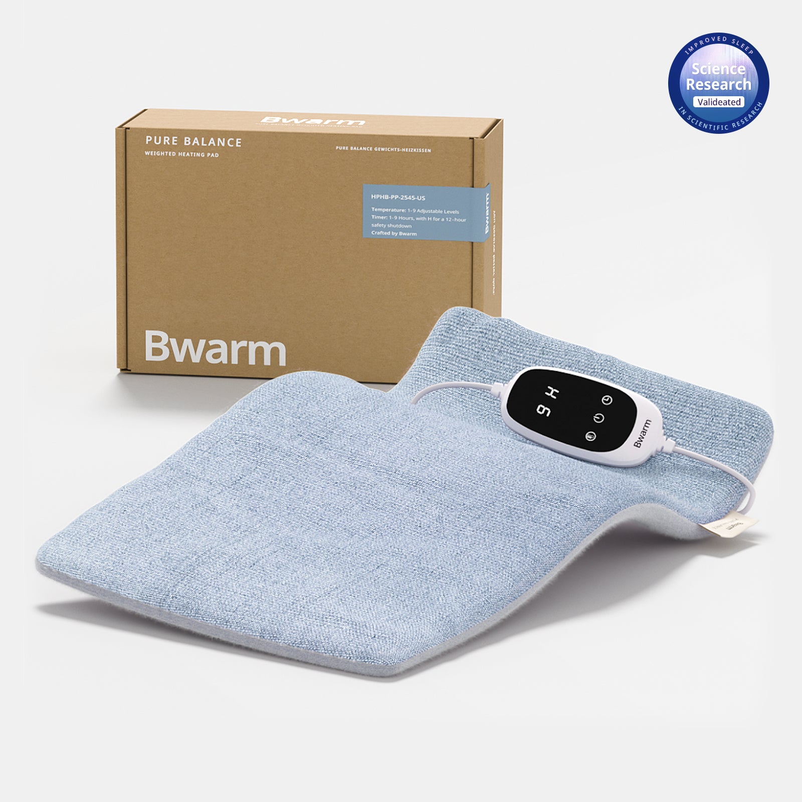 Refreshing Arctic Relief -  Weighted Herbal Heating Pad- 10" x 18"