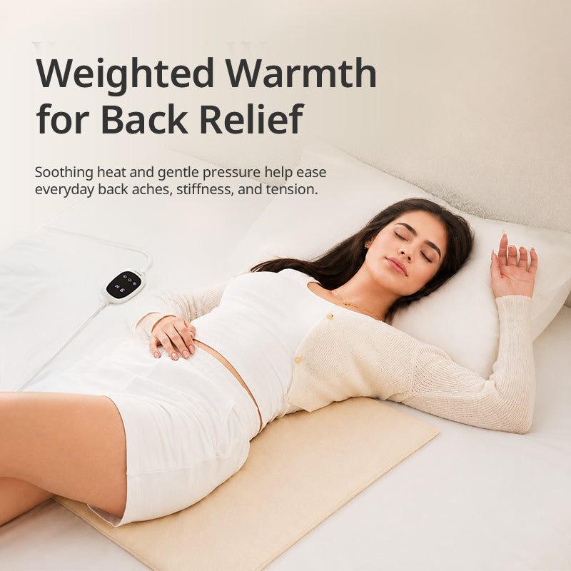 Botani Relief – 100% Organic Cotton Therapy Weighted Heating Pad