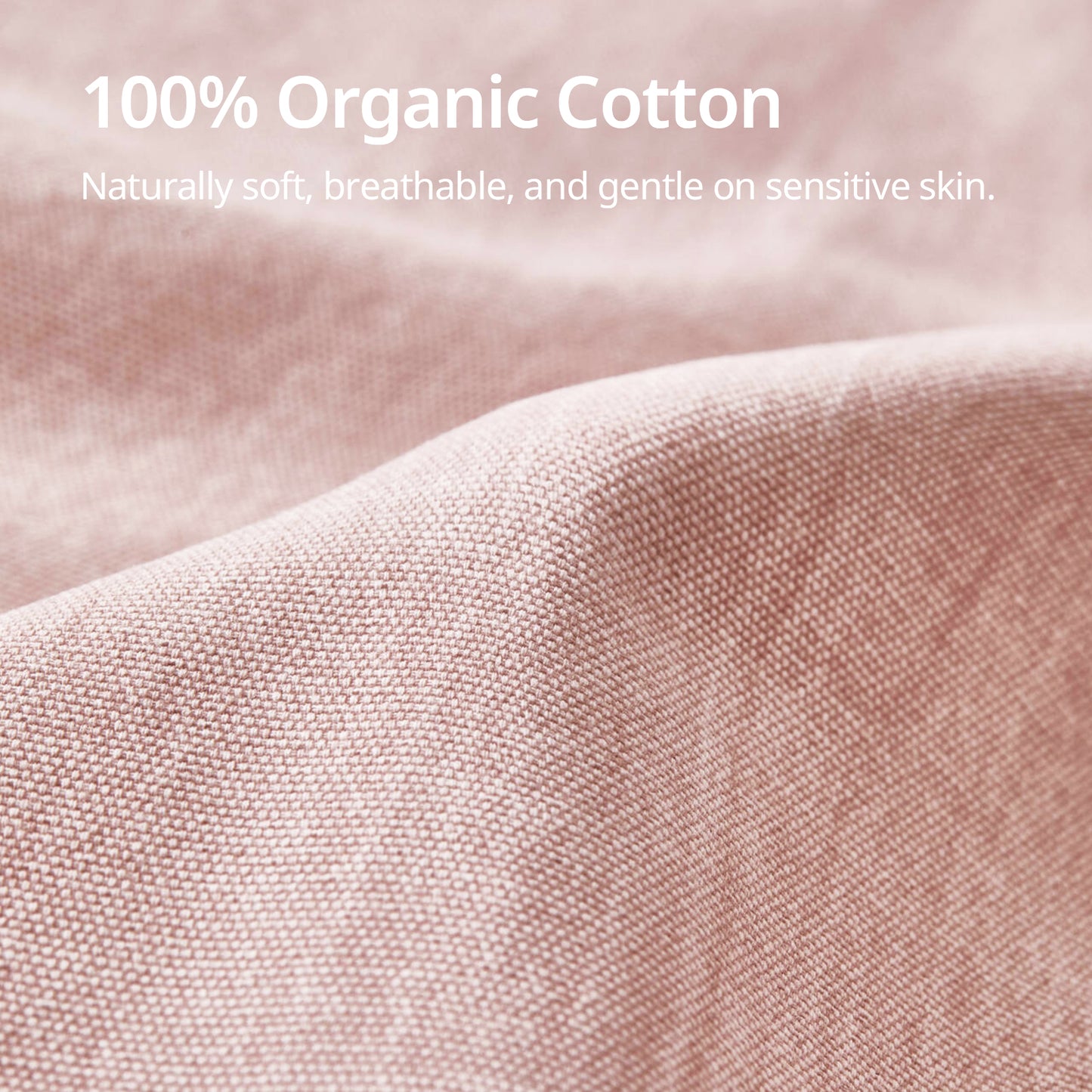 100% Organic Cotton Therapy Heating Pad - Washable & Lightweight