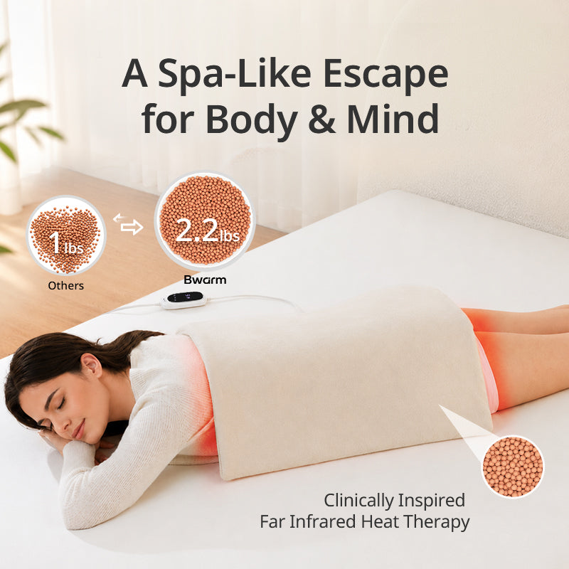 Botani Relief – 100% Organic Cotton Therapy Weighted Heating Pad