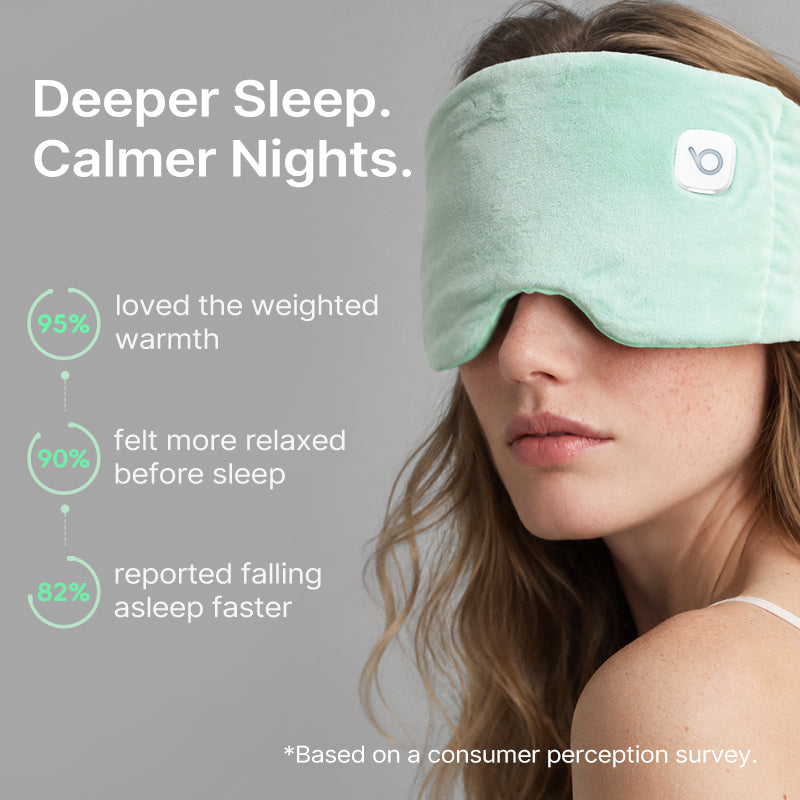 Heated Weighted Eye Sleep Mask