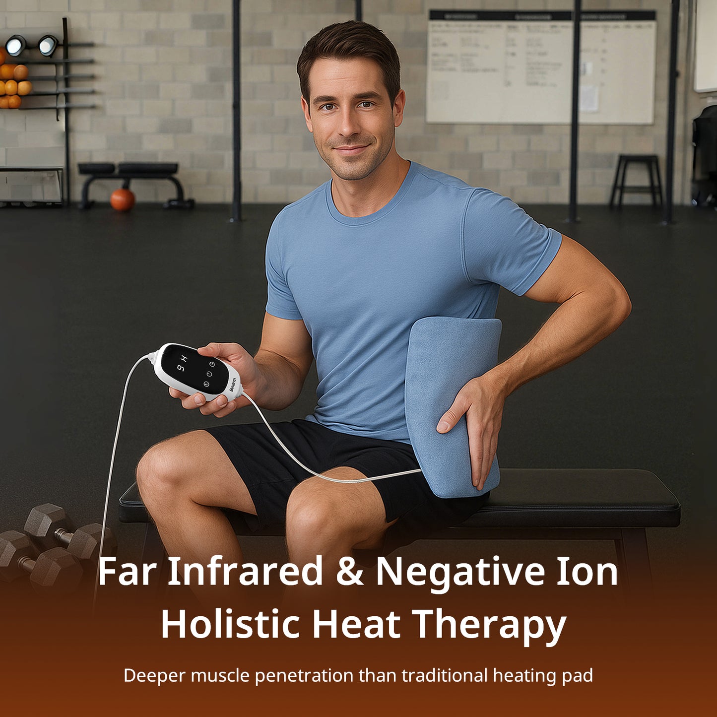 Refreshing Arctic Relief - Weighted Herbal Heating Pad- 10" x 18"