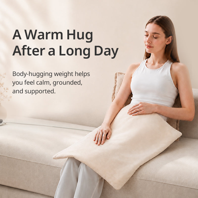 Botani Relief – 100% Organic Cotton Therapy Weighted Heating Pad