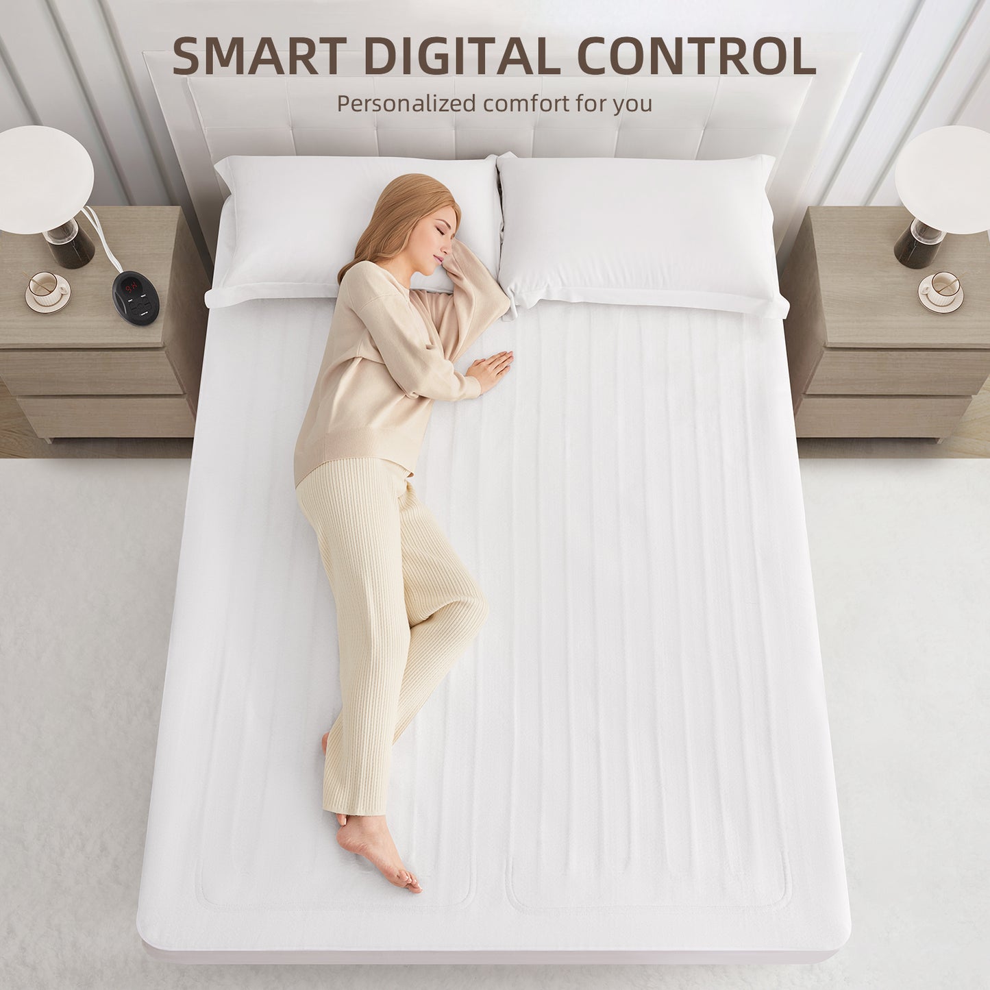 Bwarm Essential Electric Heated Mattress Pad