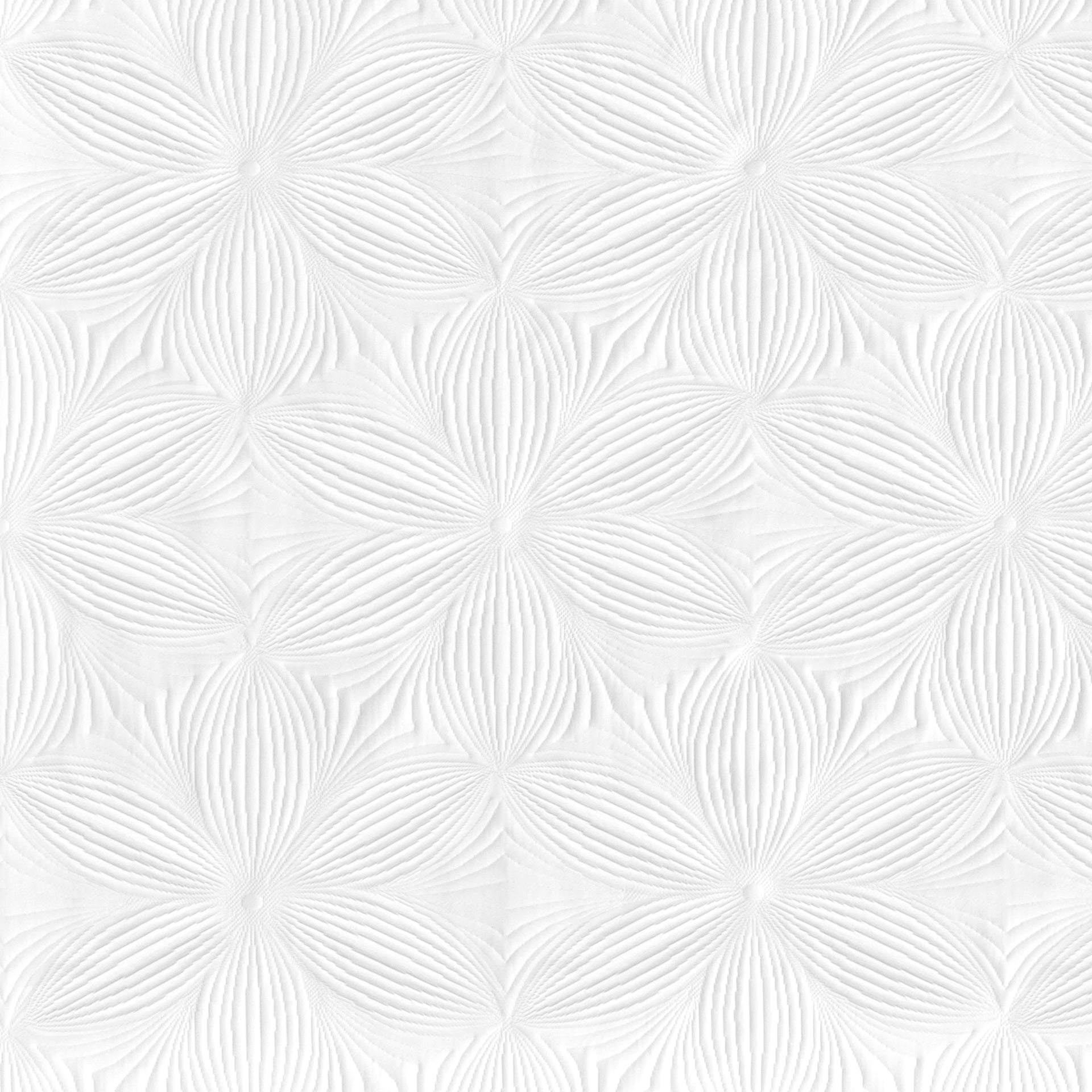 Air-Lock Balance Floral Matelassé Heated Mattress Pad