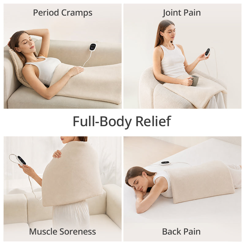 Botani Relief – 100% Organic Cotton Therapy Weighted Heating Pad