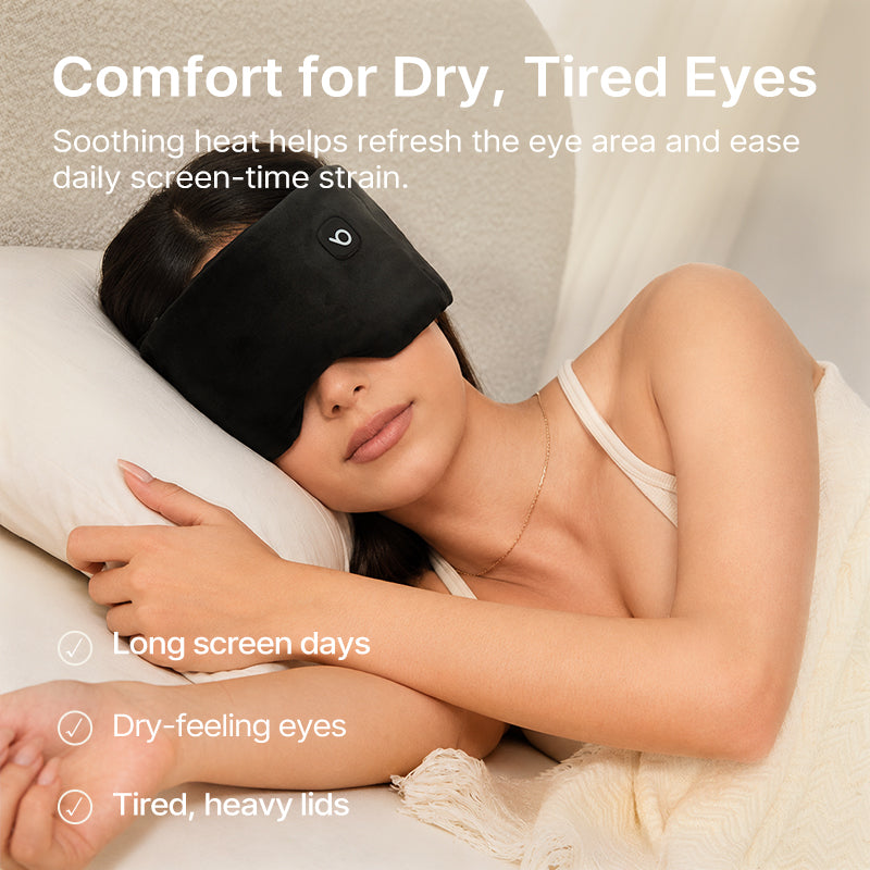 Heated Weighted Eye Sleep Mask