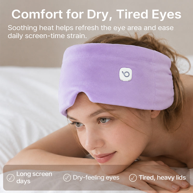 Heated Weighted Eye Sleep Mask