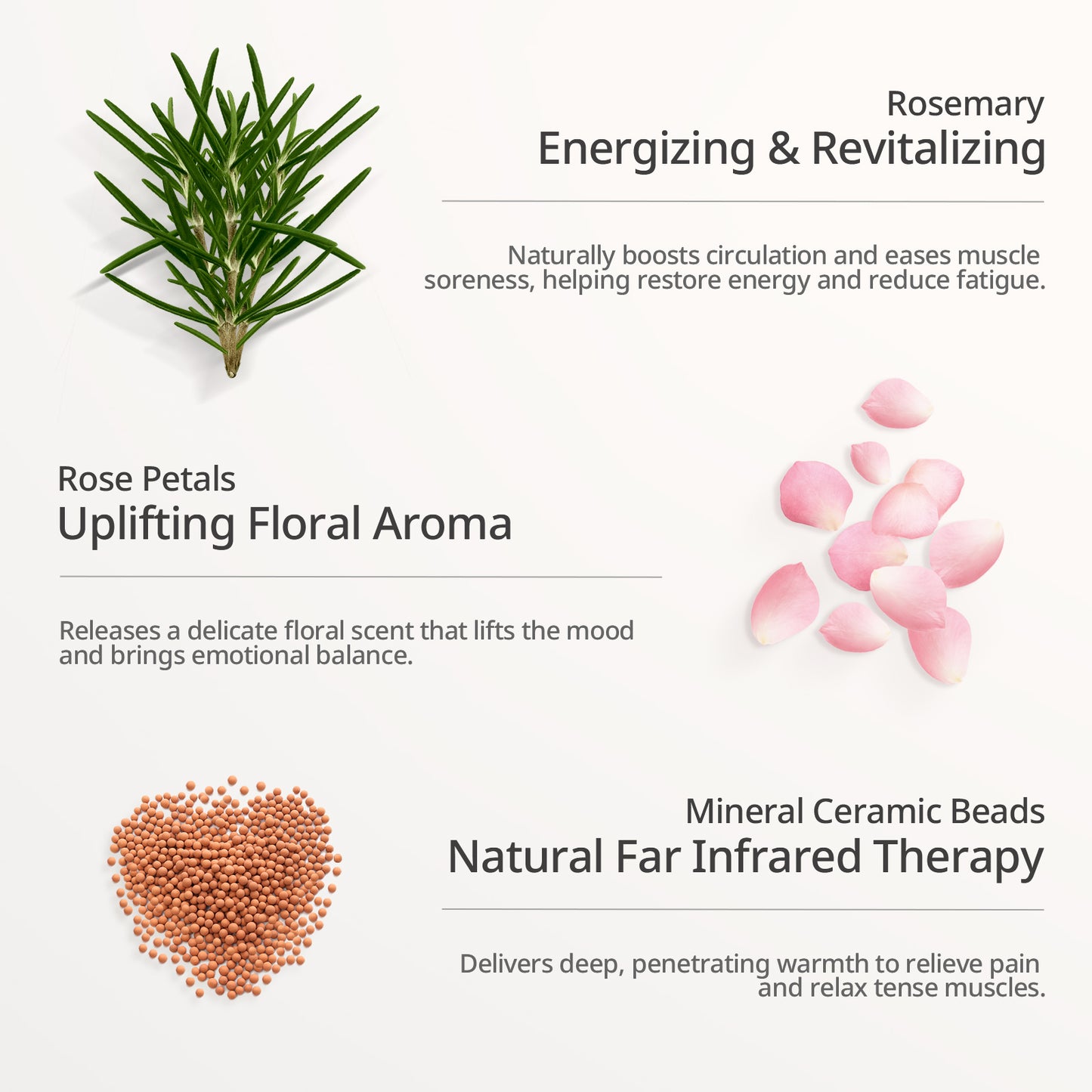 Botani Relief – Gewichtetes Heizkissen für die Kräutertherapie aus 100 % Bio-Baumwolle – 12 x 24 Zoll