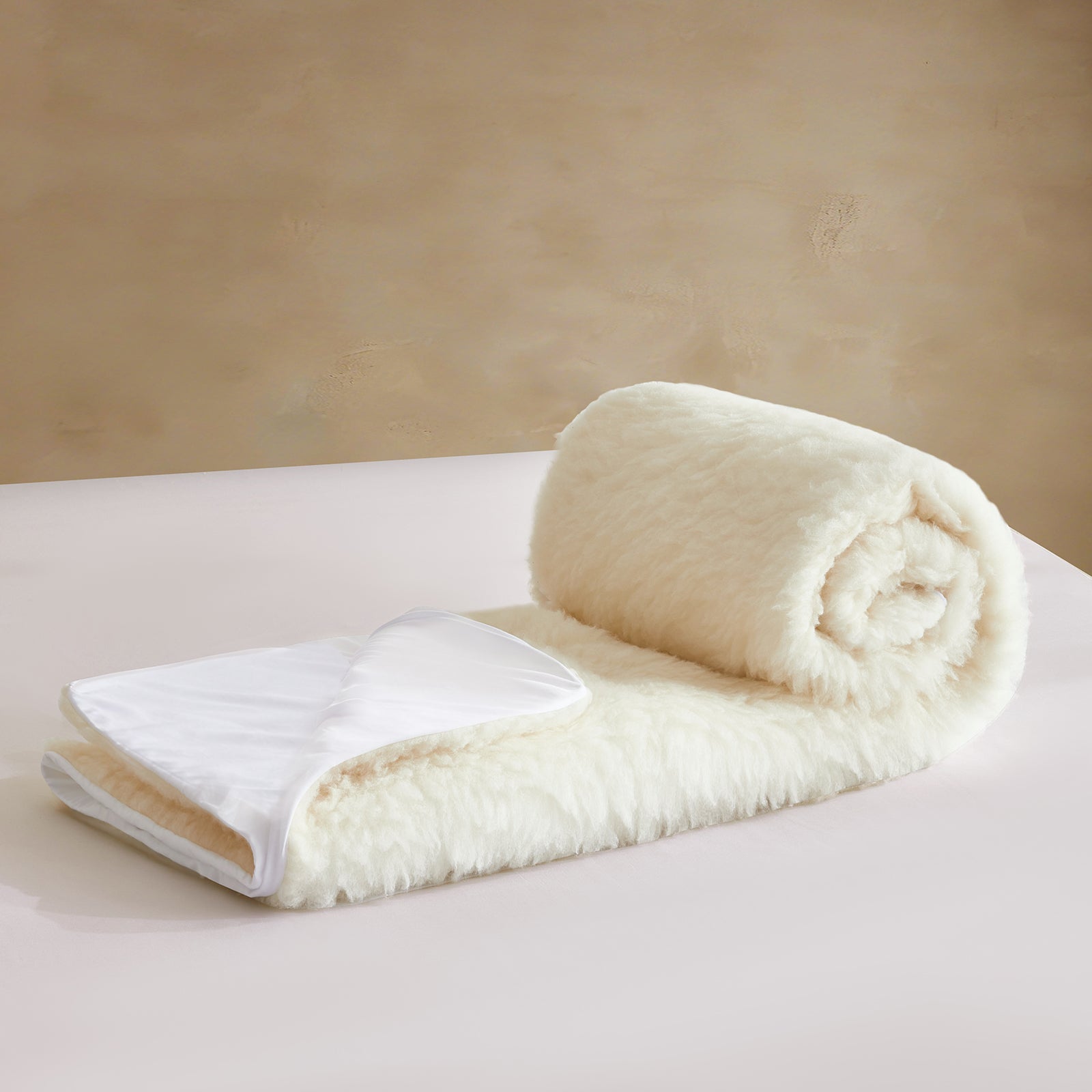 Organic Wool Fitted Mattress Pad