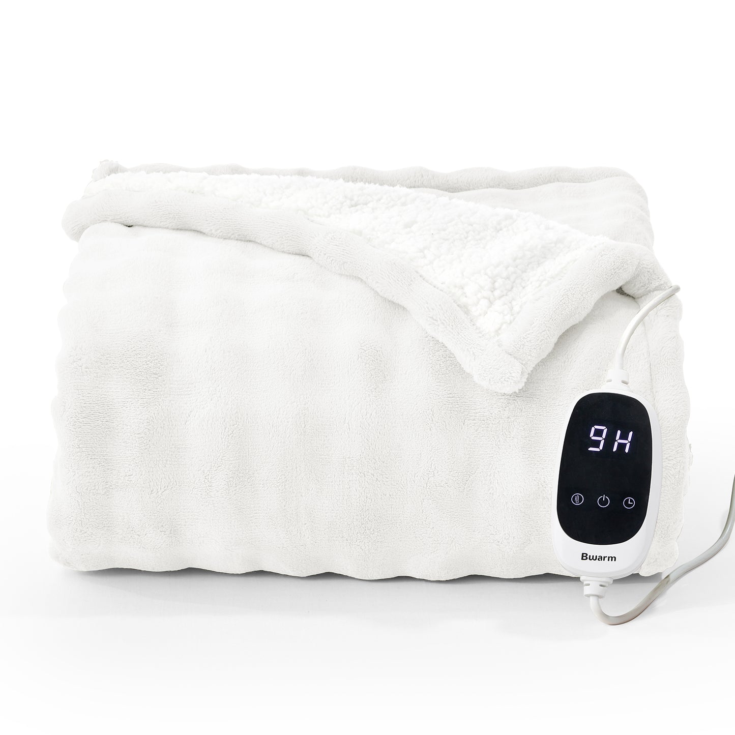 Luxe Heated Flannel Blanket - 50" x 60"