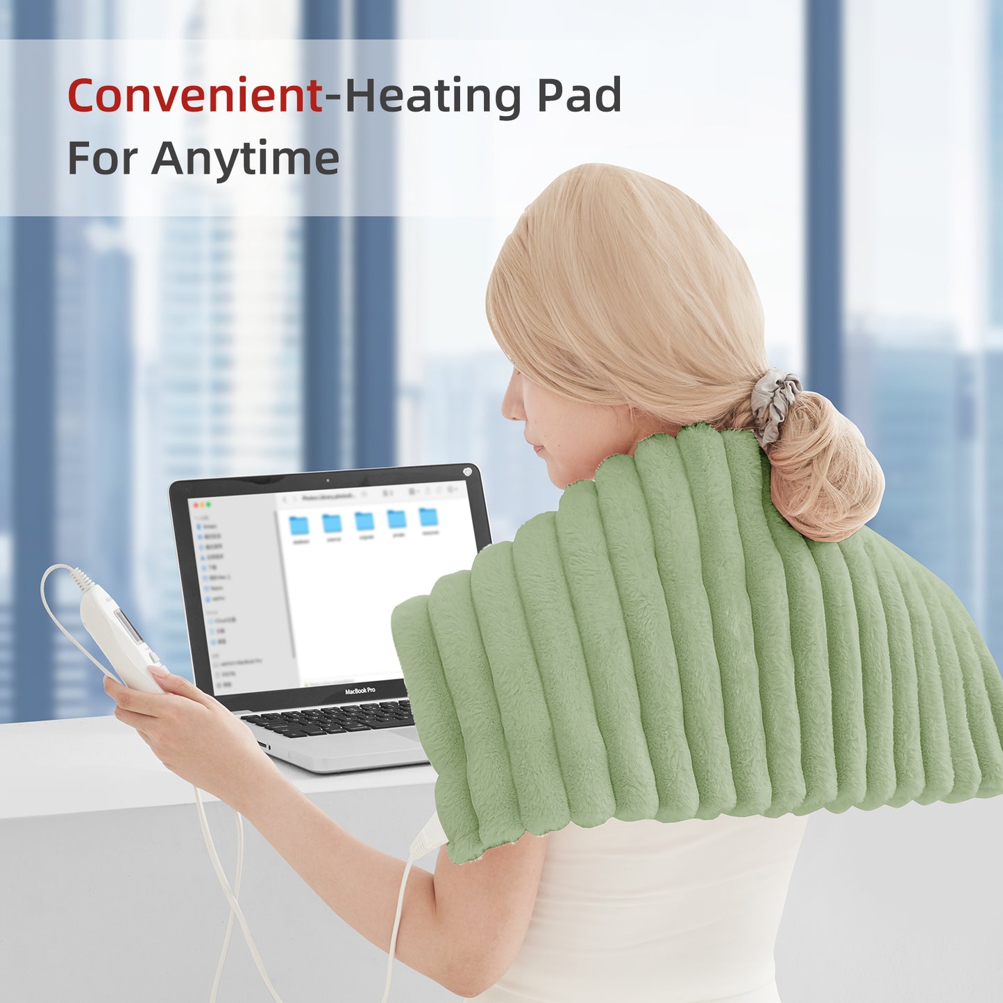 Faux Fur Adorable Heating Pad