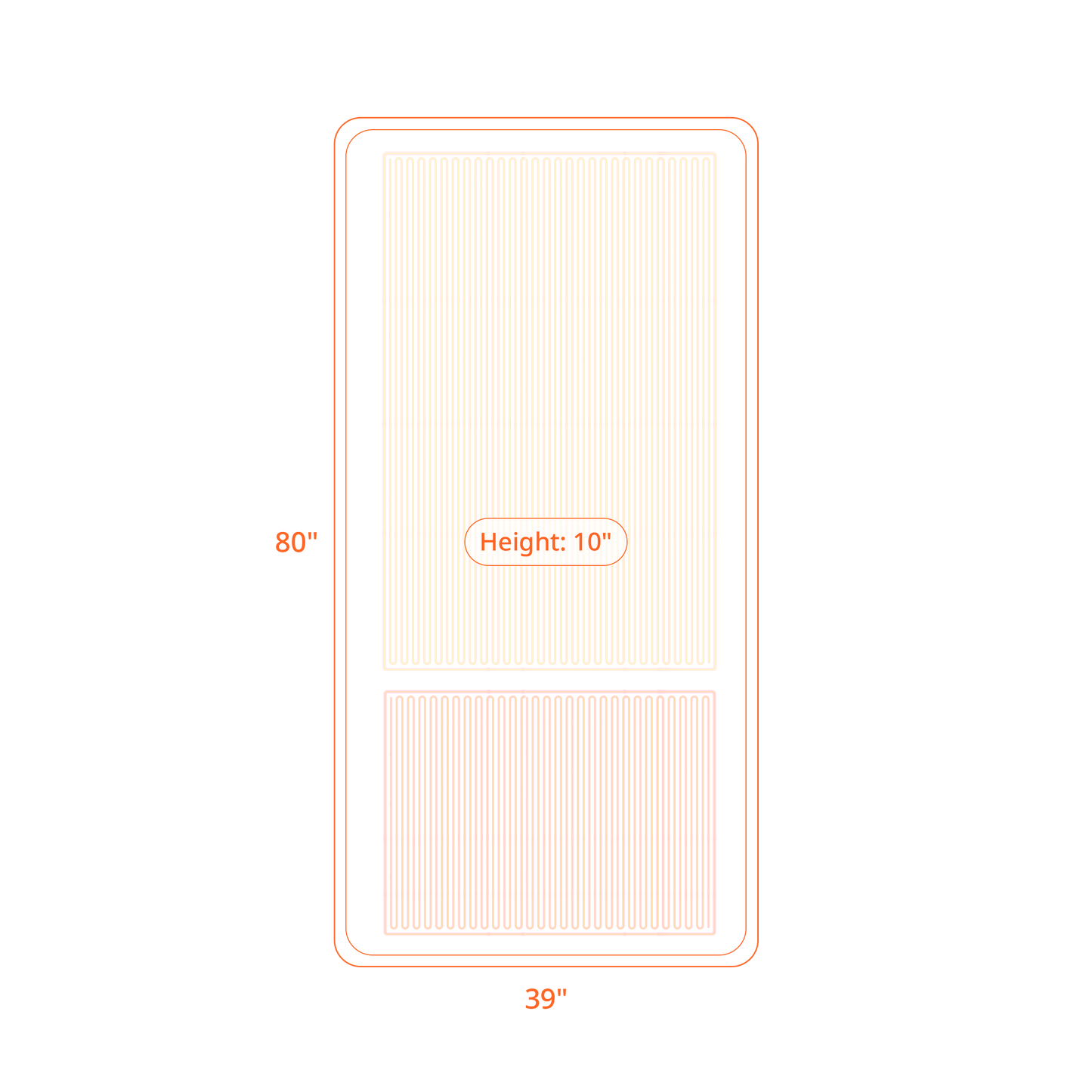 WarmTech Multi-Zone Heated Mattress Pad